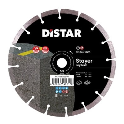 Diamantový kotúč DISTAR 1A1RSS STAYER – 230 mm