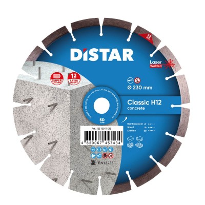 Diamantový kotúč DISTAR 1A1RSS CLASSIC H12