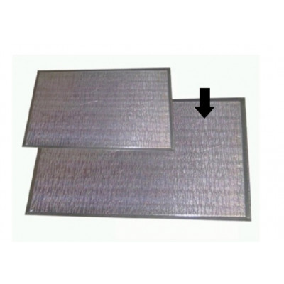 ŽIARUVZDORNÁ ZÁSTENA REFLEX MALÁ, 740X610 MM